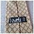 Hermès beige silk tie with chain pattern Brown - view 5