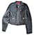 D&G Stepplederjacke Schwarz  - Ansicht 1
