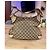 Borsa Gucci Hobo Monogram Marrone Beige - vista 15
