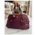 Borsa Prada in pelle bordeaux Bordò - vista 2