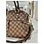Borsa Louis Vuitton Trevi Damier Ebene Marrone - vista 2