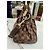 Borsa Louis Vuitton Trevi Damier Ebene Marrone - vista 7