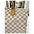 Bolsa Louis Vuitton Speedy 35 em lona Damier Azur Fora de branco - vista 3