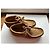Scarpe basse in suede Louis Vuitton Damier Marrone Beige Cammello - vista 3
