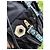 Prada black nylon backpack adorned with blue and white details - view 4