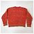 Suéter cropped oversize Kenzo Paris, suéter arcoíris de los 80 Multicolor Naranja - vista 9