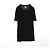 Timeless Vestido de algodón con botón Coco Mark de Chanel Negro