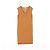 Vestido de seda H Logo de Hermès Castaño