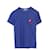 Top de algodón azul Moncler