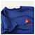 Top de algodón azul Moncler - vista 10