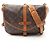 Borsa a Spalla Saumur 30 Monogram Louis Vuitton Marrone