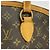 Borsa a mano orizzontale Lockit Monogram Louis Vuitton Marrone - vista 12
