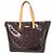 Louis Vuitton Vernis Bellevue GM Handbag Dark red