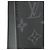 Portafoglio indossabile Louis Vuitton Monogram Eclipse Reverse Gaston Nero Grigio - vista 4