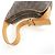 Borsa a Spalla Monogram Croissant MM Louis Vuitton Marrone - vista 5