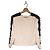 Top blanco Sandro con detalles negros