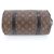 Borsa a Spalla Mini Polochon Monogram Solar Ray di Louis Vuitton Marrone Arancione Monogramma - vista 6