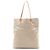 Fendi Braune Zucchino Canvas Tote Beige