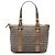 Fendi Braune Zucchino Canvas Tote