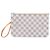 Pochette Louis Vuitton Neverfull MM Damier Azur Bianco