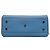 Borsa cabas Rive Gauche in pelle di vitello grana blu Saint Laurent - vista 3