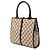 Borsa Jackie in tela GG marrone di Gucci Beige - vista 2