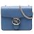 Gucci Blu Piccolo Dollar Pelle di Vitello Crossbody Interlocking G