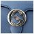 Gucci Blu Piccolo Dollar Pelle di Vitello Crossbody Interlocking G - vista 6