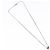 Collana con charm a forma di cuore Chrome Hearts e catena a rotolo - vista 2
