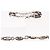Collana con charm a forma di cuore Chrome Hearts e catena a rotolo - vista 7