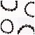 Bracciale in perle Chrome Hearts CH Plus Cross Ball Granato 0,4 in - vista 3