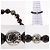 Bracciale in perle Chrome Hearts CH Plus Cross Ball Granato 0,4 in - vista 5