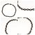Bracciale in catena di carta Chrome Hearts - view 4