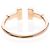 Tiffany & Co Anel T-wire Tiffany com diamante em ouro rosa - vista 3