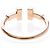 Tiffany & Co Anel T-wire Tiffany com diamante em ouro rosa - vista 7