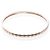 Bracciale Mini Modello Coco Crush di Chanel in Oro Rosa D'oro - vista 3