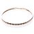 Bracciale Mini Modello Coco Crush di Chanel in Oro Rosa D'oro - vista 5