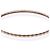 Bracciale Mini Modello Coco Crush di Chanel in Oro Rosa D'oro - vista 6
