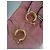 Orecchini Christian Dior CD oro Gold hardware - vista 5