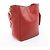 Céline Borsa a Spalla Sangle Bucket Small di Celine Rosso - vista 2