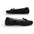 NUOVE MOCASSINI DA BARCA CHANEL CON FIocco G26572 40 CAMOSCIO NERO - vue 2