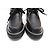 SCARPE LOUIS VUITTON DERBY BEAUBOURG 1A5SOD 40 IN PELLE CANVAS MONOGRAMMA Nero - vista 4