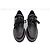 SCARPE LOUIS VUITTON DERBY BEAUBOURG 1A5SOD 40 IN PELLE CANVAS MONOGRAMMA Nero - vista 8