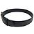 CEINTURE GUCCI BOUCLE GG ENTRELACE 370543 T75 EN CUIR MONOGRAMME NOIR BELT - vue 2