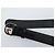 CEINTURE GUCCI BOUCLE GG ENTRELACE 370543 T75 EN CUIR MONOGRAMME NOIR BELT - vue 7