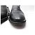 Hermès SCARPE DERBY HERMES VINTAGE CON FIBBIA 41 CUOIO NERO - vista 14