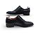 Hermès SCARPE DERBY HERMES VINTAGE CON FIBBIA 41 CUOIO NERO - vista 2