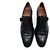 Hermès SCARPE DERBY HERMES VINTAGE CON FIBBIA 41 CUOIO NERO - vista 7