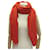 Hermès HERMES H MOTIV SCHAL AUS CASHMERE UND WOLLE ROT-BRICK 210X140CM  - Ansicht 11