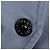 Camicia con zip e badge a bussola Stone Island in cotone grigio - vista 5